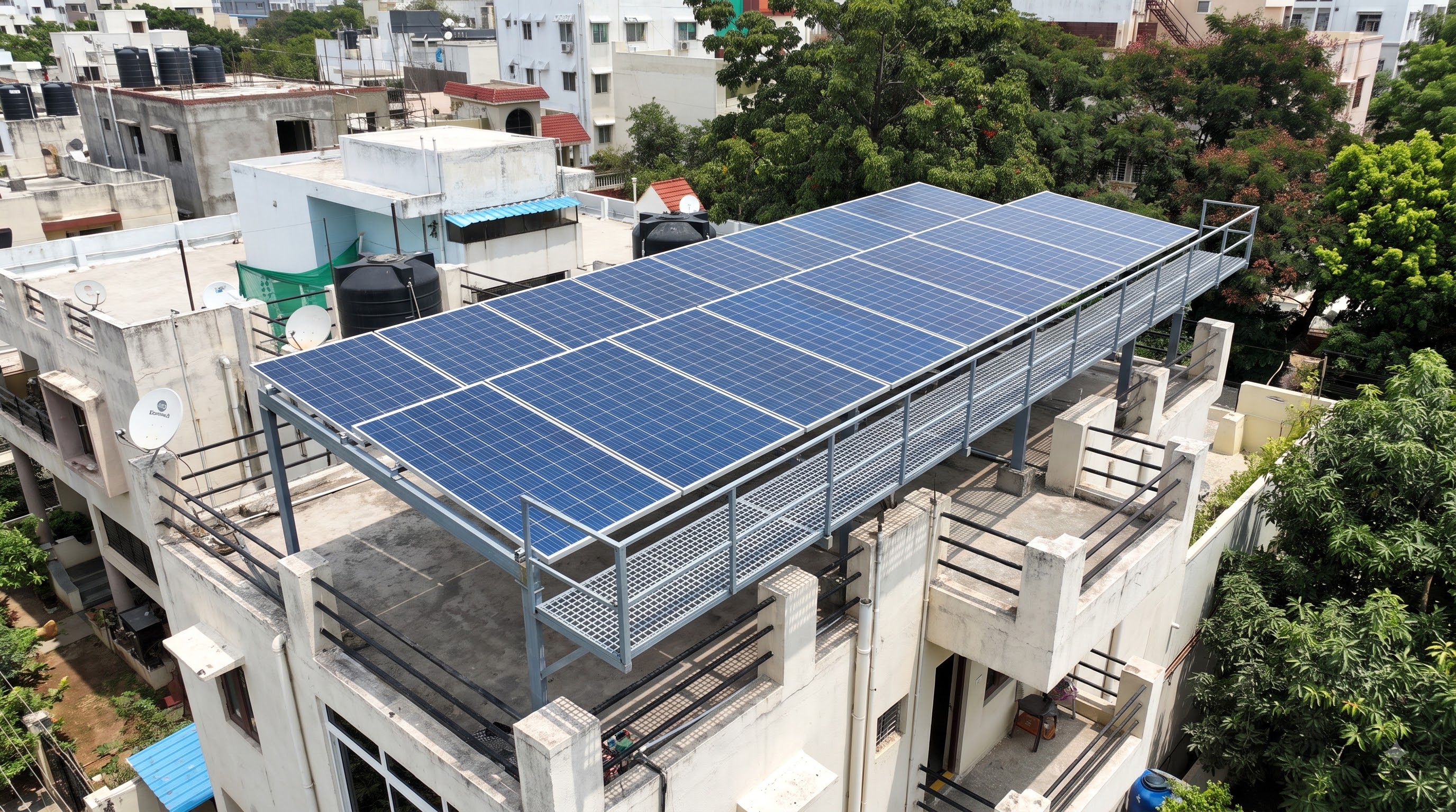 Residential Solar Rooftop Installation - Vikram Solar Distributor near me